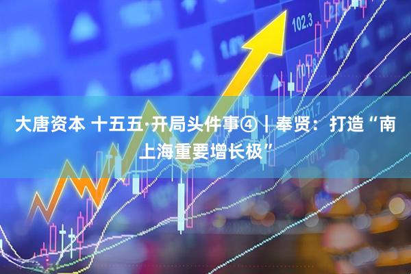 大唐资本 十五五·开局头件事④｜奉贤：打造“南上海重要增长极”
